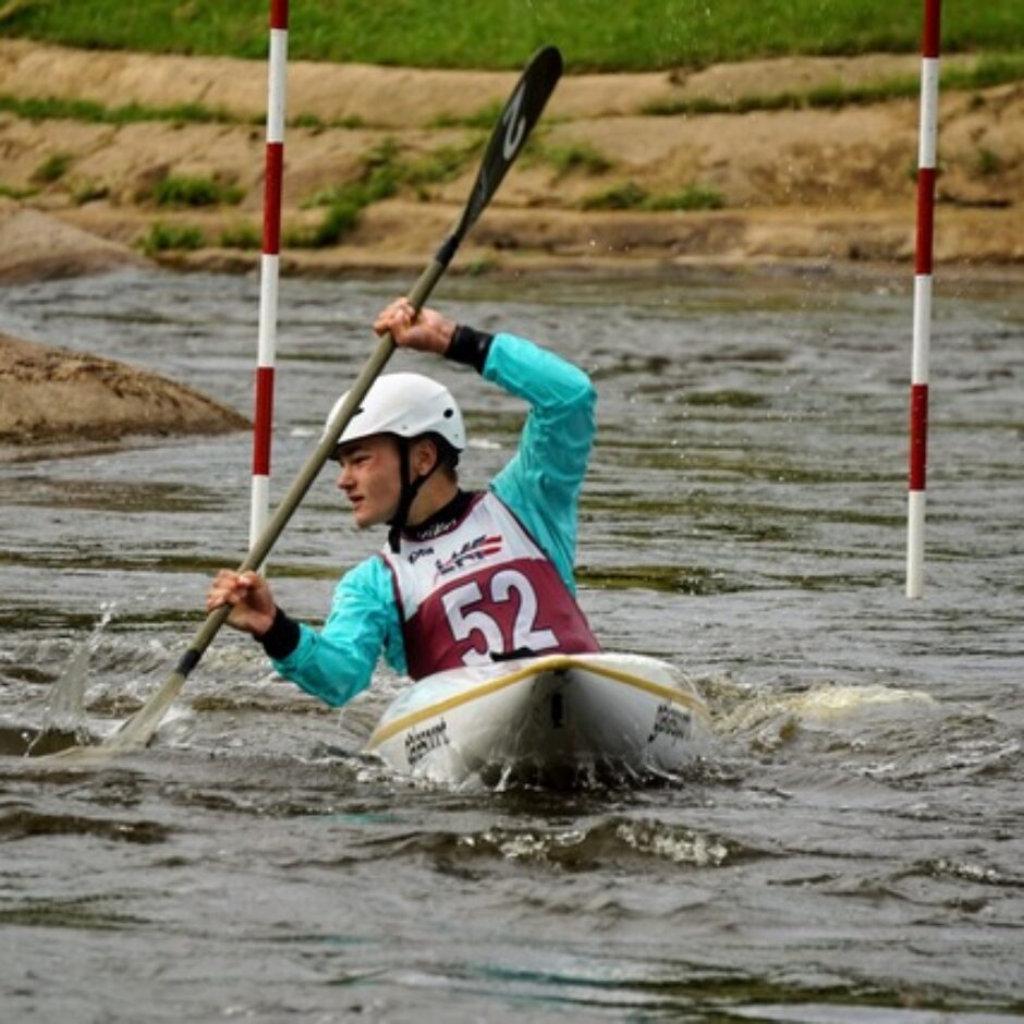 Airēšanas slaloma sportists