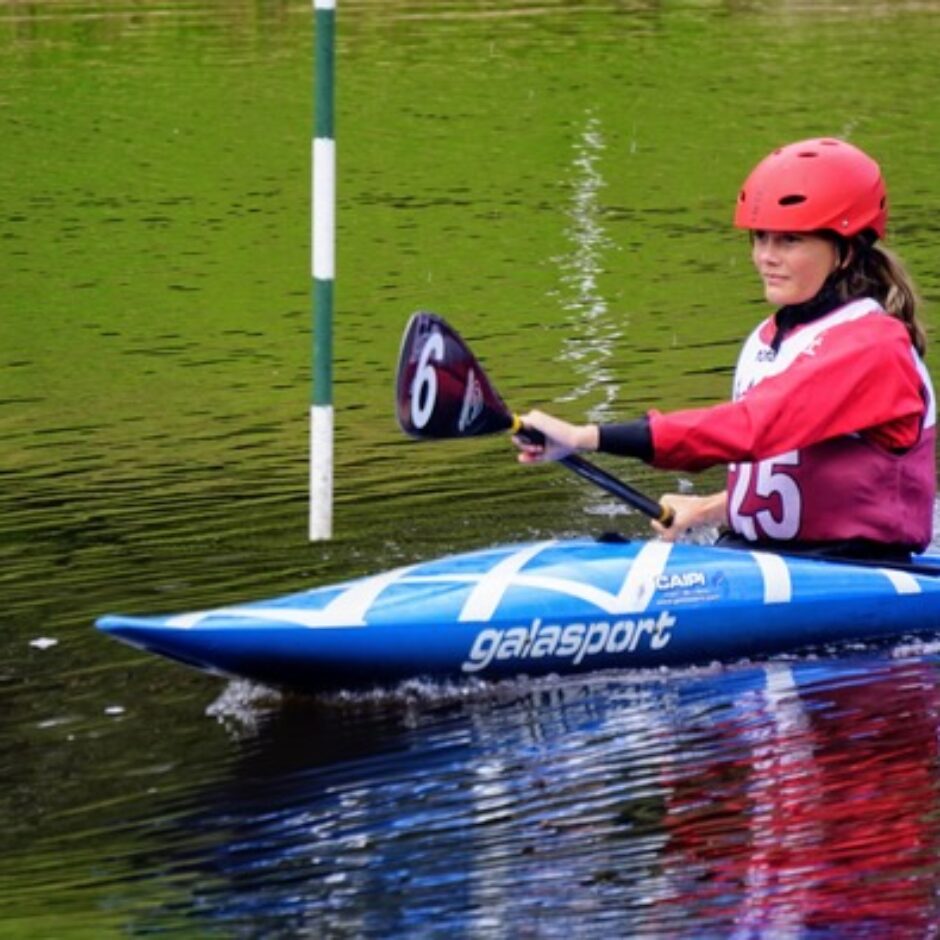 Airēšanas slaloma sportists