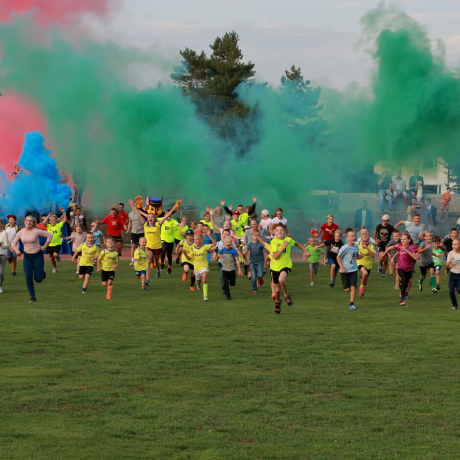Ozolnieku sporta skolas atklāšanas pasākums