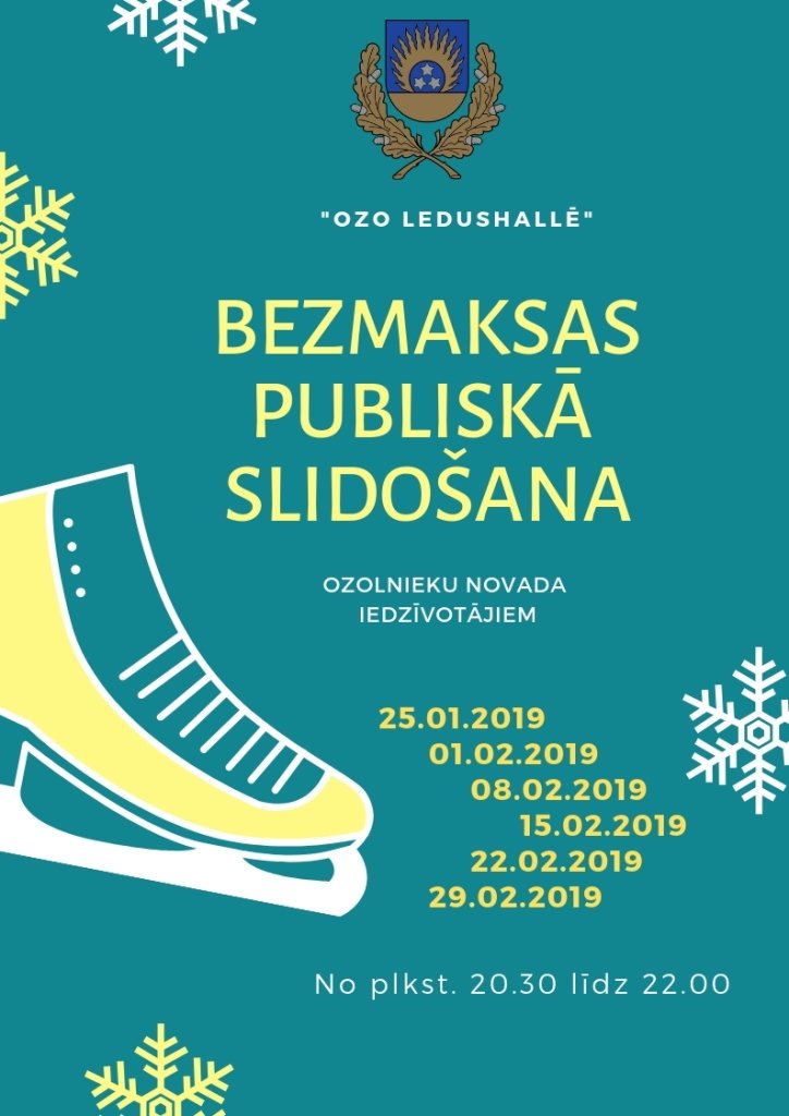 Publiskās slidošanas pasākums