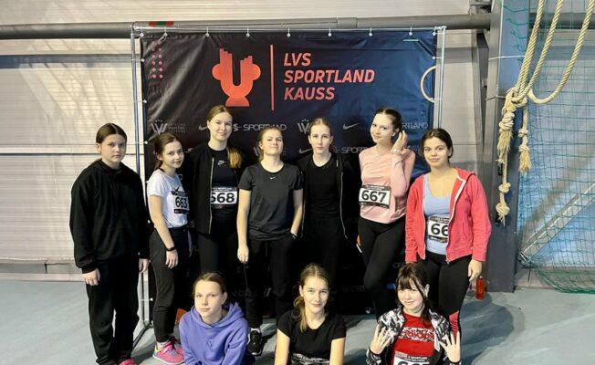 Vieglatlētikas grupas izglītojamie