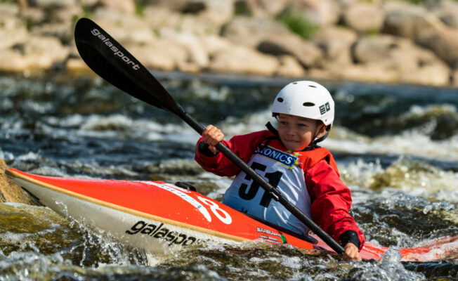 Airēšanas slaloma sportists