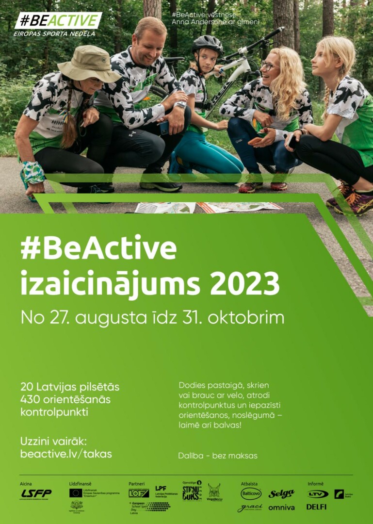 Be Active izaicinājums 2023