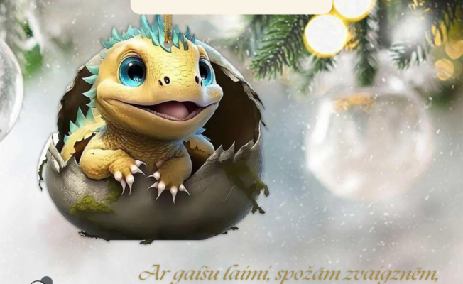 Ziemassvētku un jaunā gada apsveikums